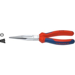 Knipex Mechanikerzange mit Mehrkomponenten-Hüllen verchromt 200 mm Nr. 38 25 200