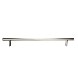 Stangengriff rund Edelstahl 1000/800/32mm schräge Stütze 45°
