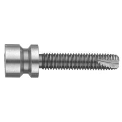 Edelstahl-Adapter Gewinde: 38mm, selbstschneidend Satz a 2 Stück für Metall- u. Kunststofftüren