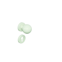 Hewi Wechselgarnitur, mit Rosette, rund, RZ, Vierkant 8mm, DIN Links-Rechts, Polyamid, 111R03.233, reinweiß hochglanz, verdeckt verschraubt, mit Stütznocken, Klasse 4, TS 38,1-48mm Nr. 111R03.233 99