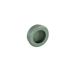 Hewi Muschelgriff, rund, Ø 60, 538.60ML, zum Einlassen, felsgrau, H 20mm, Einlassdurchmesser 55mm Nr. 538.60ML 95
