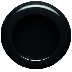 Hewi Muschelgriff, rund, Ø 90, 538.90ML, zum Einlassen, tiefschwarz, H 22mm, Einlassdurchmesser 85mm Nr. 538.90ML 90