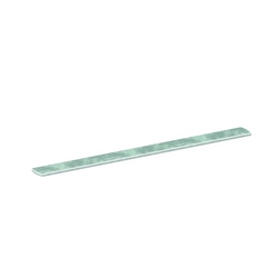 Beschwerungseisen, 400mm lang (240 g) aus feuerverzinktem Bandstahl 25 x 3mm mit arrondierten Kanten Nr. 29400