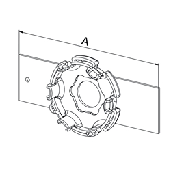 Lager für BK 150 RS inklusive montiertem Ring Nr. L150RS