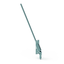 Gelenklager mit 6mm Vierkant 12mm Bolzen, 90° Abgang Nr. 17781