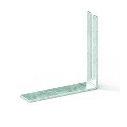Winkel aus Eisen 40x5mm lose, verzinkt von Art. 14409 Nr. 14440