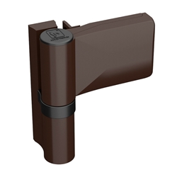 Dr. Hahn Türband KT-N 6R braun RAL8077 Aufdeckung 16,5-21,5mm, Direktver. Großpack á 24 Stück Nr. P4755V000