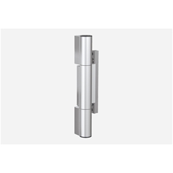 Dr. Hahn KT-RV Rollenband 3-tlg. K78190001 silbermetallic 003, Beschlagnut 20/3,5mm, KS-Teile schwarz (Einzelverpackung)