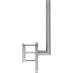 Hoppe Hebeschiebe-Garnitur, außen Muschel, UG, Amsterdam HS-E0400F-25/431N-AS/422, Edelstahl, F31-1/F69 matt/aluminium natur gebürstet, mit Stütznocken, Ø 12mm, verdeckt verschraubt, mit Schrauben, VK 10mm, TS 75-80mm Nr. 11622209