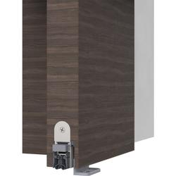 Athmer OT-Schiebetürdichtung, Schall-Ex® Slide M-20 WS L 958mm, eloxiert zum Einnuten, B 19,7mm, H 30mm, Hub 12mm, Schlossseite, einseitig, Strahlenschutztür, ALU (mit Zubehör 5114) Nr. 1-557-0960