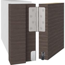 Athmer Türabsenkdichtung, 1083mm, Schall-Ex® L-15/30 QF-S, eloxiert zum Einnuten, B 14,8mm, H 30mm, Hub 12mm, einseitig, ALU (mit Zubehör 5503) Nr. 1-693-1085