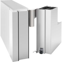 Athmer Türabsenkdichtung, 833mm, Schall-Ex® Ultra OS, eloxiert zum Einnuten, B 34,7mm, H 28, 7mm, Hub 12mm, einseitig, ALU (mit Zubehör 5503) Nr. 1-293-0835