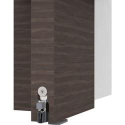 Athmer OT-Schiebetürdichtung, Schall-Ex® Slide\u0026Lock M-12 WS L 833mm, eloxiert zum Einnuten, B 12mm, H 35mm, Hub 11mm, Schlossseite, einseitig, ALU (mit Zubehör 5105) Nr. 1-549-0835