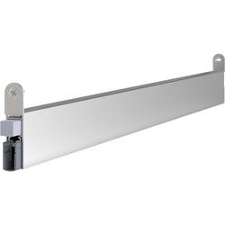 Athmer OT-Schiebetürdichtung, Schall-Ex® Slide M-12 WS L 833mm, eloxiert zum Einnuten, B 12mm, H 35mm, Hub 11mm, Schlossseite, einseitig, ALU (mit Zubehör 5113) Nr. 1-548-0835