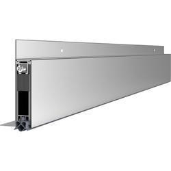 Athmer Türabsenkdichtung, 1208mm, Schall-Ex® Jumbo II, edelstahl, matt zum Anschrauben, B 22mm, H 81mm, Hub 50mm, einseitig, Bandseite, Edelstahl (mit Zubehör 5935) Nr. 1-474-1210