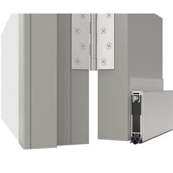 Athmer Türabsenkdichtung, 1208mm, Schall-Ex® Jumbo II, edelstahl, matt zum Anschrauben, B 22mm, H 81mm, Hub 50mm, einseitig, Bandseite, Edelstahl (mit Zubehör 5935) Nr. 1-474-1210