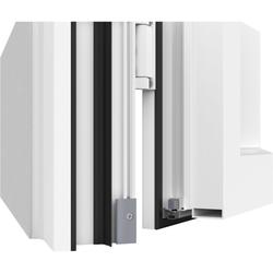 Athmer Türabsenkdichtung, 708mm, Unidicht S-12, eloxiert zum Einnuten, B 24mm, H 20,3mm, Hub 6mm, einseitig, Bandseite, ALU (mit Zubehör 5503) Nr. 1-374-0710