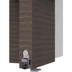 Athmer OT-Schiebetürdichtung, Schall-Ex® Slide\u0026Lock M-20 WS L 708mm, eloxiert zum Einnuten, B 19,7mm, H 30mm, Hub 12mm, einseitig, Schlossseite, ALU (mit Zubehör 5103) Nr. 1-550-0710