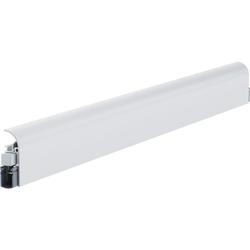 Athmer OT-Schiebetürdichtung, Schall-Ex® Slide Applic A L 1055mm, pulverbeschichtet zum Anschrauben, B 14,5mm, H 46mm, Hub 5mm, einseitig, Schlossseite, ALU (mit Zubehör 5129) Nr. 1-810-1055