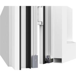 Athmer Türabsenkdichtung, 708mm, Unidicht ES, eloxiert zum Einnuten, B 27mm, H 28mm, Hub 11mm, zweiseitig, ALU (mit Zubehör 5420) Nr. 1-302-0710