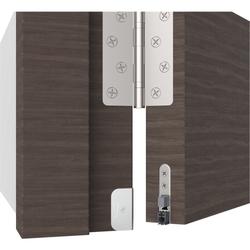 Athmer Türabsenkdichtung, 708mm, Unidicht WS, eloxiert zum Einnuten, B 12mm, H 31mm, Hub 11mm, zweiseitig, ALU (mit Zubehör 5320) Nr. 1-306-0710