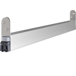 Athmer Türabsenkdichtung, 1208mm, Schall-Ex® WS BD, eloxiert zum Einnuten, B 19,7mm, H 30mm, Hub 12mm, zweiseitig, ALU (mit Zubehör 5600) Nr. 1-522-1210