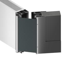 Athmer Fingerschutzrollo, NR 26 w-proof rolloseitig verdeckt verschraubt H 26mm, verkehrsweiß RAL 9016, Länge 325-2500mm, L ___mm, Bandgegenseite Nr. 5-709-1000-2113