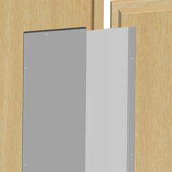 Athmer Fingerschutzrollo, NA 7 sichtbar verschraubt H 19mm, silber, Länge Zuschnitt: auf Fixmaß, Bandgegenseite Nr. 5-501-1000