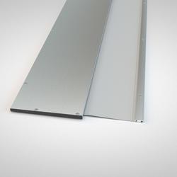 Athmer Fingerschutzrollo, NA 7 sichtbar verschraubt H 19mm, silber, Länge Zuschnitt: auf Fixmaß, Bandgegenseite Nr. 5-501-1000