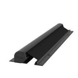 Athmer Fingerschutzrollo, NR 25 sichtbar verschraubt H 25mm, anthrazitgrau RAL 7016, Länge 325-2500mm, L ___mm, Bandgegenseite Nr. 5-104-1000-2109