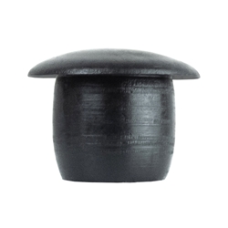Knelsen Abdeckkappe 10,5mm, schwarz (Bohrloch-Stopfen für 10mm Bohrlöcher) Nr. K-148015