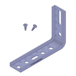 Knelsen Verbindungswinkel VBW-95x140x3,0 U-Profil, zur Verbindung vom Fenster am Montageanker Nr. K-405117-3