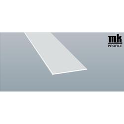 Flachprofil weiß, 70x3/2mm mit SK-Schaum, (a 6,00 Meter) Nr. 078170