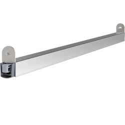 Athmer Türabsenkdichtung, 750mm, Stadi MD 17/17 WS, silber zum Anschrauben, B 17mm, H 17mm, Hub 13mm, einseitig, ALU (mit Zubehör 5104) Nr. 1-950-0750