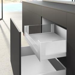 Hettich Schubkasten-Designelement AvanTech YOU, 9283228, Glas H 66mm