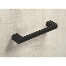 Hettich Stangengriff, B 16x448mm, H 36mm, Aluminium Clivia 9265933 schwarz matt L 460mm