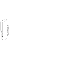 Hettich Schubkasten-Adapter, für Front- und Innenauszug OrgaStore 810/820/830, 9278248, Kunststoff silber Montage werkzeugloses Aufstecken auf das Aluprofil