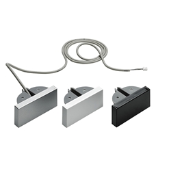 Hettich Externe-RFID Empfangsantenne, Proxy 125 kHz 9277816, Kabellänge 100mm, weiß B64mm, H29mm, T9mm