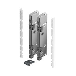 Hettich Innenschubkasten-Frontverbinder, weiß AvanTech YOU, 9257625, zum Selbstablängen Höhe 187mm