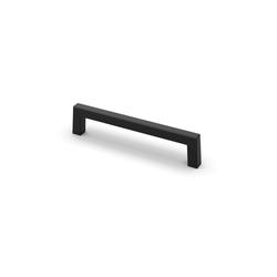 Hettich Griff, B 10x128mm, H 32mm, Zink Tornea 9269731 schwarz matt L 138mm