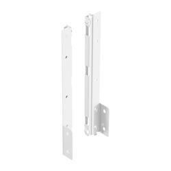 Hettich Schubkasten-Rückwandverbinder, links, H 251mm AvanTech YOU, 9257684, Stahl weiß