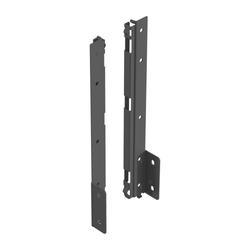 Hettich Schubkasten-Rückwandverbinder, links, H 251mm AvanTech YOU, 9257696, Stahl anthrazit