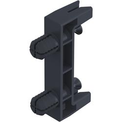 Hettich AvanTech YOU Frontbefestigung Stabilisatoren anthrazit, Höhe 251mm, zum Einschlagen 9257888