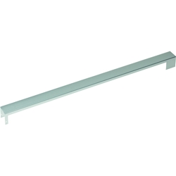 Dorma Abdeckung, für Gleitschiene, GSR, GSR-EMF B, Aluminium, silber eloxiert, DIN Rechts Nr. 9900064002001