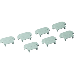 Dorma Endkappe, 10er Set, G 96 N/EMF, Aluminium, silber eloxiert Nr. 9900052000901