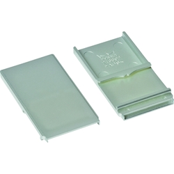 Dorma Endkappe, 2er Set, GSR-EMR B/BG, Aluminium, silber eloxiert Nr. 9900064002501