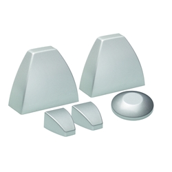 Dorma Endkappe, Set, TS 90 Impulse, Aluminium, silber eloxiert Nr. 10002501