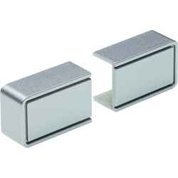 Dorma Abdeckung, 2er Set, G-N Basic, Kunststoff, silberfarbig beschichtet Nr. 9900064008101