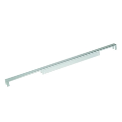 Dorma Abdeckung, für Gleitschiene, G-EMR (120°), Edelstahl, edelstahl matt Nr. 9900064001004