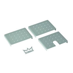 Dorma Endkappe, 3er Set, TS 99 FL, FLR, FLR-K, Aluminium, verkehrsweiß RAL 9016 lackiert Nr. 9900054000311